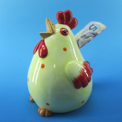 China Traditional Electroplate Balloon Dog Money Piggy Bank Coin Bank Home Decor Ceramic Balloon Dog for sale