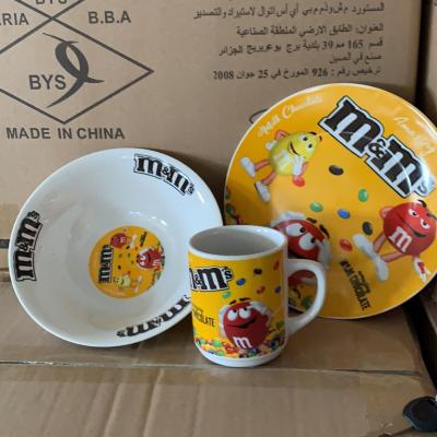 China viable new style babay dinner set for sale