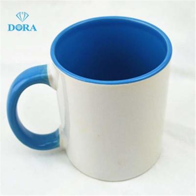 China Viable White Blank Coated Mug For Sublimation, Gift Promotion Mug, Cu11oz Ceramic Mug For Advertising for sale