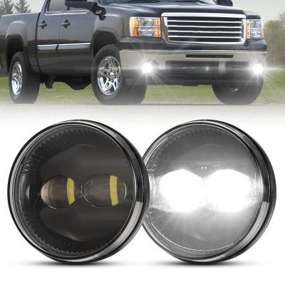 China Replacement FIERYRED Fog Light Led Driving Lamp For Gmc Sierra Pickup Truck 1500 07-13 HD-F1-GMC-FRD*2 for sale