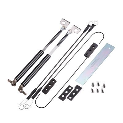 China FIERYRED Easy Strut Seamless Kit For Nissan Navara Np 300 Stainless Steel High And Gas Tailgate Slow Down 2015-2020 for sale