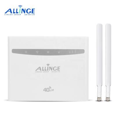 China ALLINGE XYY113 4G CPE Router B525+ 300Mbps 4G Modem Lte Home Wifi Router With Sim Card Slot for sale