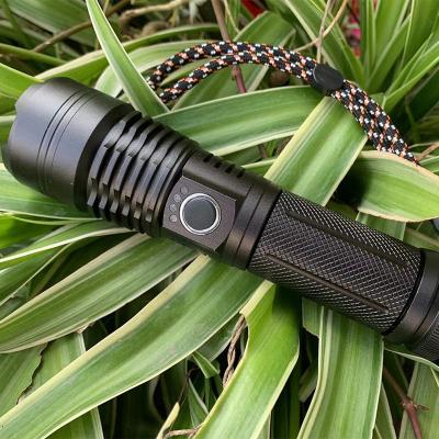 China Hot Sale Premium Quality Emergency Tactical Flashlight 5 Telescopic Modes Customized Portable Torches for sale