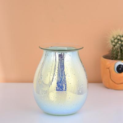 China Modern Glass 3D LED Night Light Warmer Smokeless Aromatherapy Lamp for sale