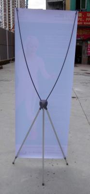 China aluminum x banner display for sale