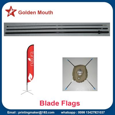 China Custom Advertising Feather Sail Flags Banners for sale