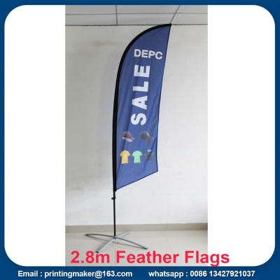 China Advertising Custom Flags Wind Feather Flags for sale