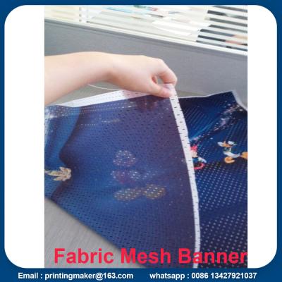 China Fabric Outdoor Mesh Banners Sign Fence Wrap for sale