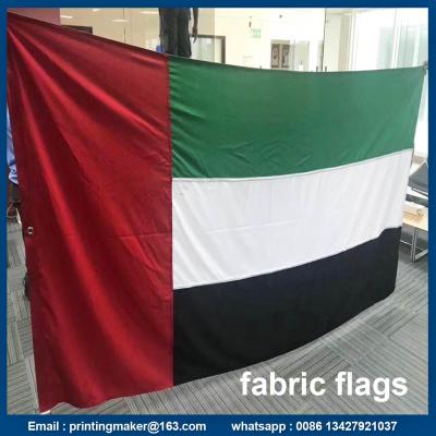 China Where to Get Printed Fabric Advertising Flags with Grommets for sale