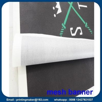 China Custom Size 350G PVC Vinyl Mesh Banners for sale