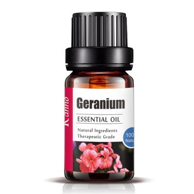 China Wholesale Aromatherapy Bulk Oil Skin Revitalizer Geranium Therapeutic Grade Body Massage Essential Oils For Skin Care for sale