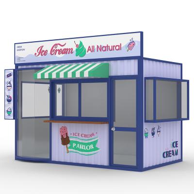 China Vegetable Processing Plant NINEL Newsstand Fast Food Cart for sale