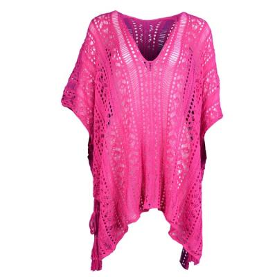 China Plus Size Summer Fashionable Lightweight Women's Multi Color Swimsuit Cover Up for sale