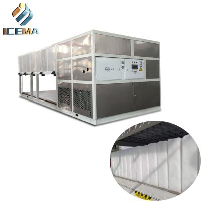 China Industrial 15T Direct Cooling Block Ice Machine 118KW for sale