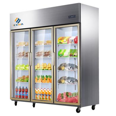 Chine Hotel commercial refrigerator 1350L six door refrigeration refrigeration area à vendre