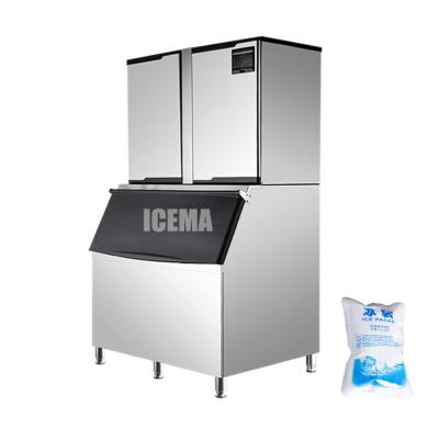 China Hot sale 1000 kg output commercial ice cube makers machines for home and commercial use zu verkaufen