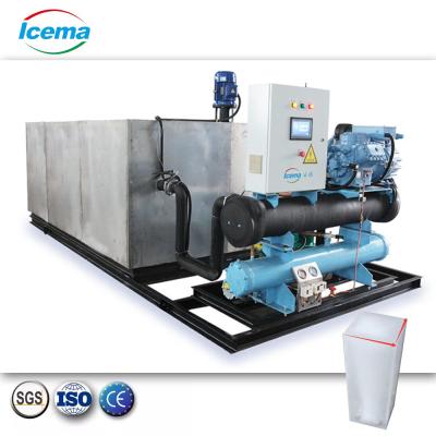 Cina 500kg/day-50ton/day Automatic Brine Block Ice Machine with Air-cooled Condensation in vendita