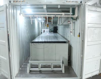 Κίνα Food Shop Industrial Container Block Ice Maker Ice Weight 25kg 50kg 100kg Consumption προς πώληση