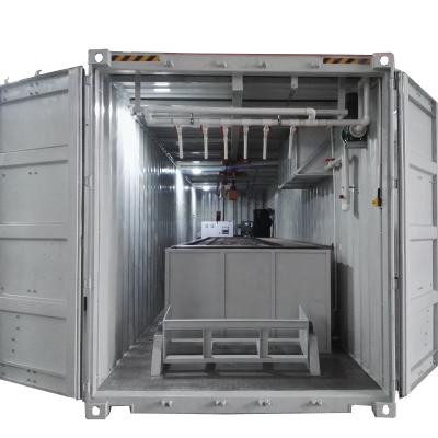 Cina 2000 KG Air-cooled Container Block Ice Machine for High Productivity and Competitive in vendita