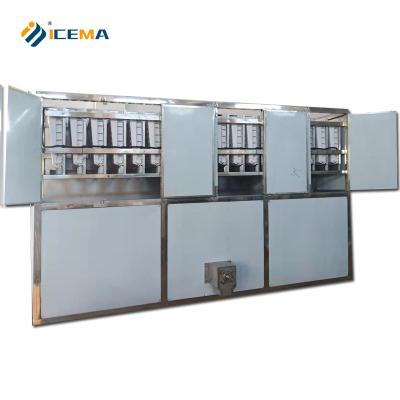 Κίνα 350KG Ice Storage Capacity 5T/24H Industrial Ice Cube Maker Machine for Manufacturing προς πώληση