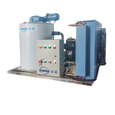 Cina Flake Ice Making Machine for High Productivity in Industrial Fishing Operations in vendita