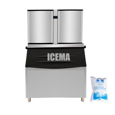 China Top sale 1000 kg output commercial ice cube makers machines for home and commercial use for sale