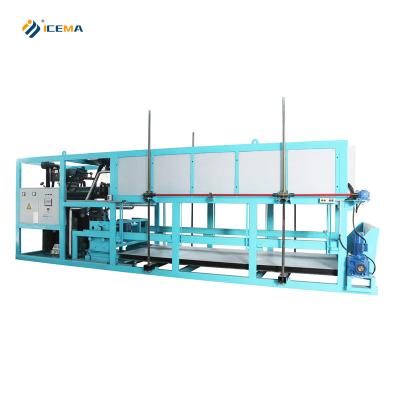 China 85kw Cooling Capacity 12000 KG Industrial Ice Block Making Machine for Customer Needs Te koop