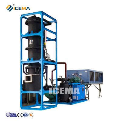 China Boost Your Cool Drink Production with ICEMA's 15T/24H Industrial Tube Ice Machine zu verkaufen