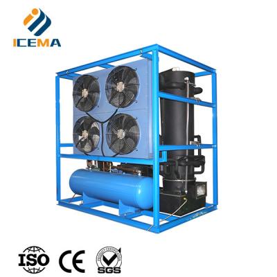 China ICEMA Tube Ice Making Machine Aanpasbare dagelijkse output 1T-30T Geschikt voor de verkoop van ijsbars Hotels kunnen worden voorzien van verpakkingsmachine ijszakken Te koop