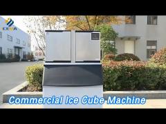 Stainless Steel Commercial Ice Cube Machine High Productivity For Coffee Bar