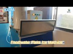 commercial freshwater flake ice machine small flake ice maker flake ice plant for hotel use