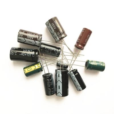 China New 6.3V 470uF 6*9mm 105 Degree Radial 6.3V/470uF General Purpose Aluminum Electrolytic Capacitor for sale