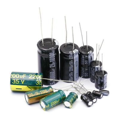 China New 100V 82uF 10*16mm 105 Degree Radial 100V/82uF General Purpose Aluminum Electrolytic Capacitor for sale