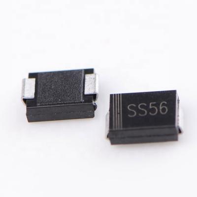 China New Good Quality 5A 60V General Purpose Plastic Rectifier SMC Diode SR560 SS56 for sale