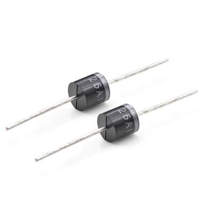 China New General Purpose Plastic Rectifier R-6 25A 1000V Diode 25a10 25A10 for sale