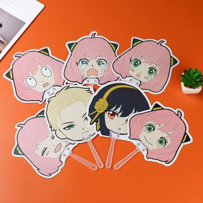 China Japan Anime SPY X FAMILY Fan Figure Summer Hand Toy Cartoon Twilight Yor Forger Anya Forger Fan Toy Gift 18cm for sale