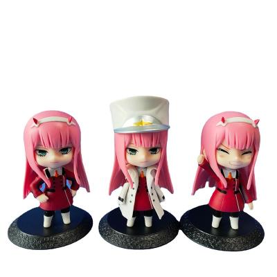 China Cartoon Toy DARLING in the FRANXX Anime Figure Two Zero 02 Action Figure Anime Figure Collectable Model Toys for sale