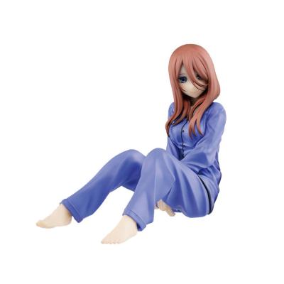 China Comic Toy Nakano Miku 1/8 Model Action Figures Toy The Quintessential Quintuplets Anime Figure PVC Collectible Scale for sale