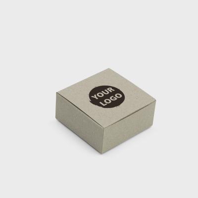 China Gray Cardboard Jar Box Wholesale recyclable Logo Cosmetic Jar Box for sale