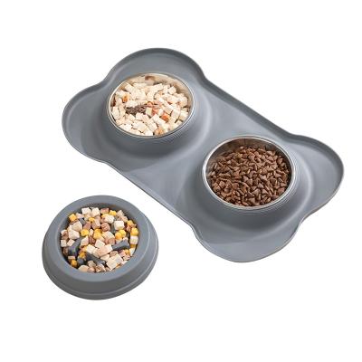 China Sustainable Custom Pet Doggie Food Feeder Water Dog Bowl for sale