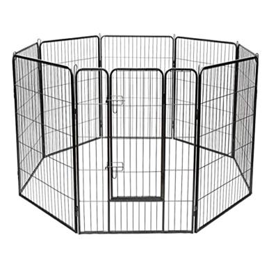 China Breathable Wholesale Outdoor Large Welded Chain Link Fence Dog Cage Kennel / Outdoor Large Dog Fence for sale