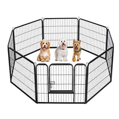 China Indoor and Outdoor Square Pet Barrier Breathable Aluminum Dog Exercise for sale