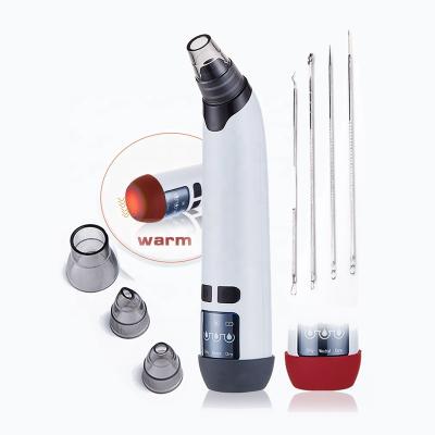 China Head Electronic Whitehead Blemish Pore Remover Blackhead Remover Acne Treatment Suction Extractor Face Massager Vacuum Vacuum for sale