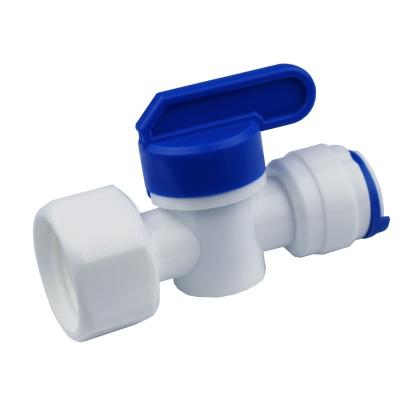 China Household RO Cooling System Accessories 1/2 Ball Valve Water Pipe Filter Pressure Valve Connector for sale