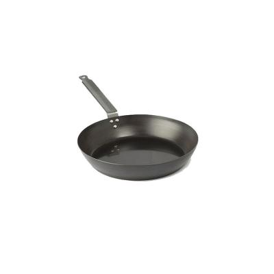 China Durable High Quality Non-rust Pan Carbon Steel Round Skillet Nonstick Frying Cookware for sale