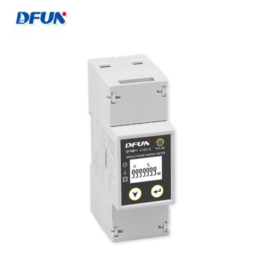 China DFUN DFPM91 Smart Wireless Multifunctional Din-rail Meter AC Power Meter DFPM91-V1-50 for sale