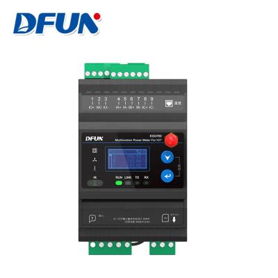 China DFUN DFPM971 Din-rail Electric Meter with LCD Display Three Phase Energy Meter for IOT DFPM971 IoT Multifunctional Electricity Meter for sale