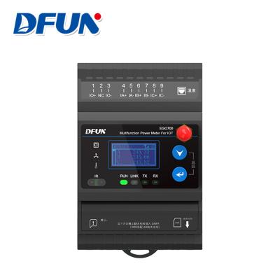 China DFUN DFPM971 3 Phase Digital Multimeter Din-Rail For IoT With Breakpoint Transfer DFPM971 IoT Multifunction Power Meter for sale