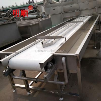 China POULTRY poultry slaugther conveyor belt / chicken feet processing sorting line conveyor machine for sale