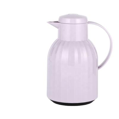 China Hot Selling Viable Coffee Pot Vacuum Plastic Body With Two Cups Food Grade Material Thermos Insulated Water Bottle Maker for sale